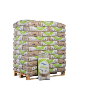 NRW Pellets Houtpellets ENplus A1 DINplus 990 kg Pallet – 66 Zakken x 15 kg