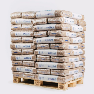 Pellini Houtpellets ENplus A1 DINplus 990 kg Pallet – 66 Zakken x 15 kg